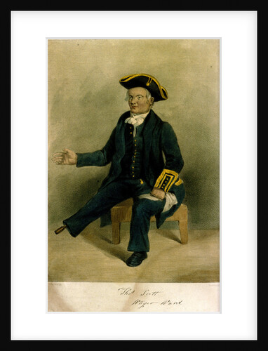 Thos Scott [of the] Wager Ward' [at Greenwich Hospital] by Thomas Fairland
