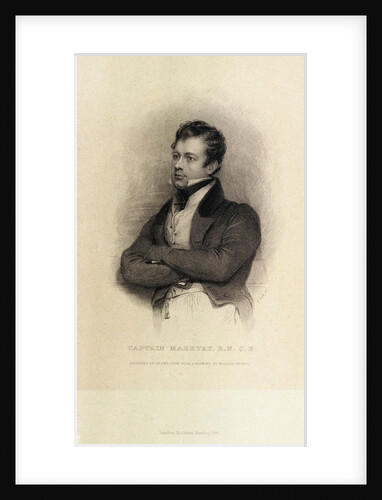 Captain Marryat, R.N. C.B. by William Behnes