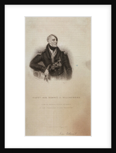Captain Sir Nesbit J. Willoughby by Barber