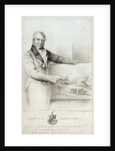 Captain George William Manby by Thomas Charles Wageman
