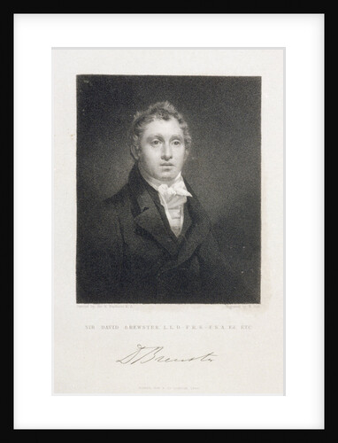 Sir David Brewster LLD-FRS-ESA Ed etc by Sir Henry Raeburn