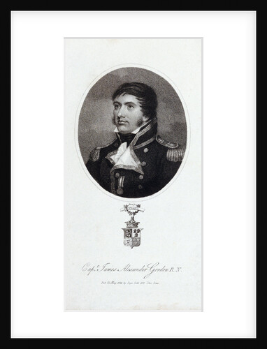 Captain James Alexander Gordon R.N. by T. Blood