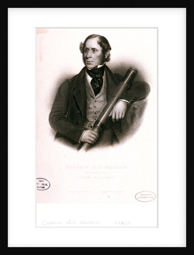 Captain R.C. Morgan, missionary ship John Williams by J. Cochran
