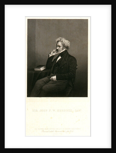 Sir John F.W. Herschel, Bart. by John Jabez Edwin Mayall