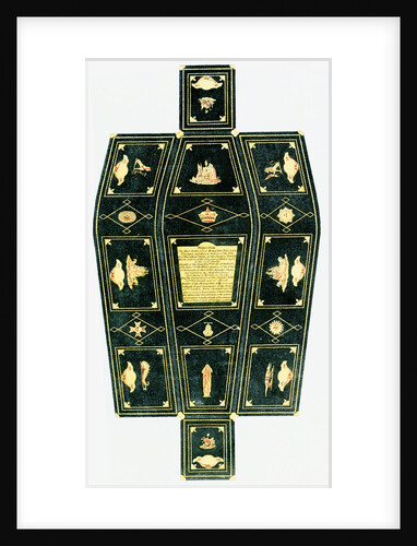 Nelson's coffin by Unknown
