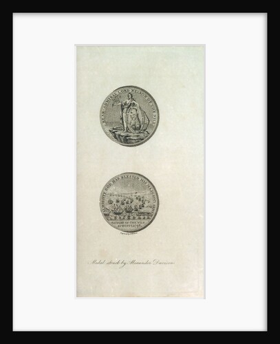 Medal to the memory of Horatio Nelson and the Battle of the Nile by P. Roberts