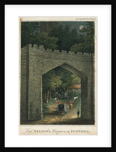 Lord Nelson's reception at Fonthill by unknown