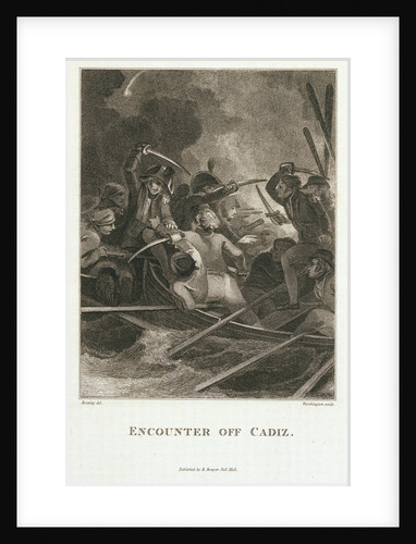 Encounter off Cadiz by William Bromley
