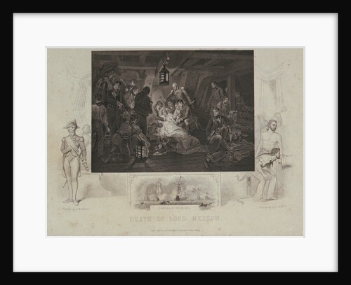 Death of Lord Nelson, Trafalgar Octr 21 1805 by Arthur William Devis