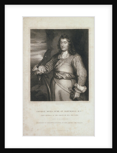 George Monk, Duke of Albemarle by Peter Lely