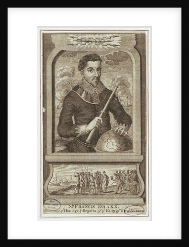 Sir Francis Drake (1540-1596) by B. Cole