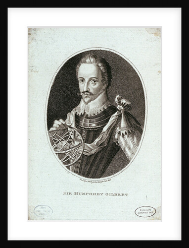Sir Humphrey Gilbert by Edward Harding