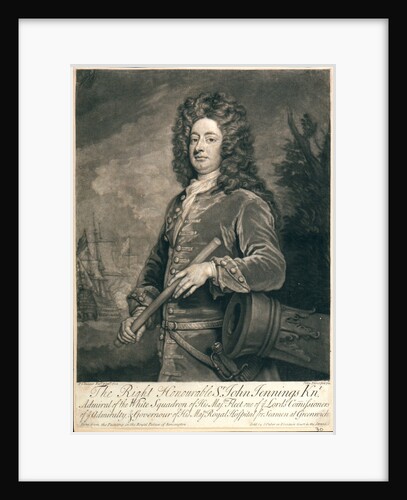 Admiral Sir John Jennings (1664-1743) by Godfrey Kneller