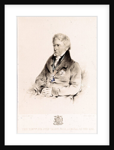 The Honble Sir John Talbot - GCB- Admiral of the Red by Catterson Smith