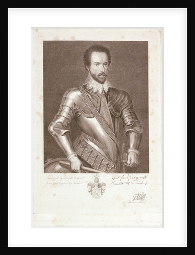 Walter Raleigh by George Vertue