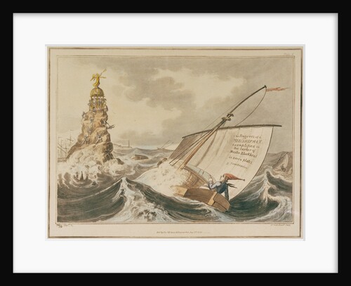 Midshipman Blockhead. The Progress of a Midshipman exemplified in the career of Master Blockhead by George Cruikshank