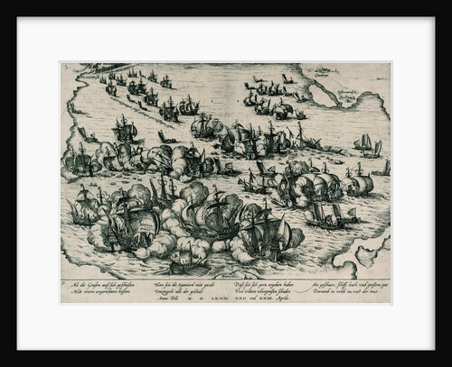 Action at Vlissenge [Flushing], April 1573 by unknown