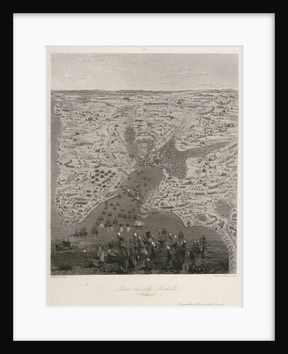 Action off La Rochelle, France, 28 Octobre 1628 by Jacques Callot