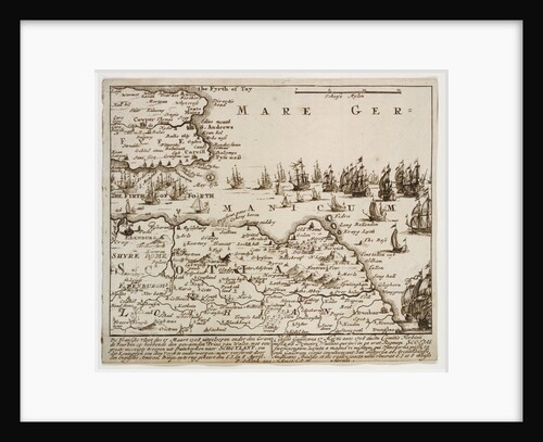 Forbin's attempt against Scotland, 17 March 1708 by Peter Schenk