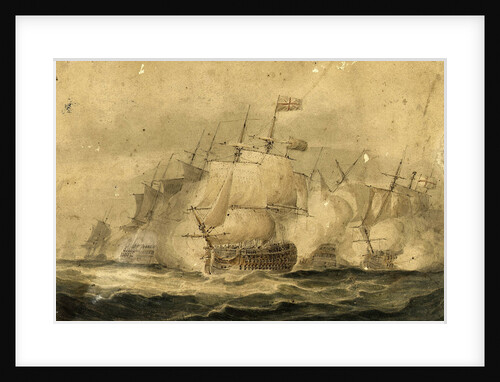 Battle of the Glorious 1 June 1794 by Nicholas Pocock