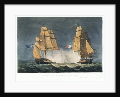 Capture of 'La Nereide', 21 December 1797 by Thomas Whitcombe