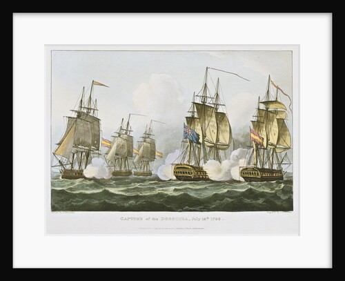Capture of the Dorothea July 15th 1798 by Thomas Whitcombe