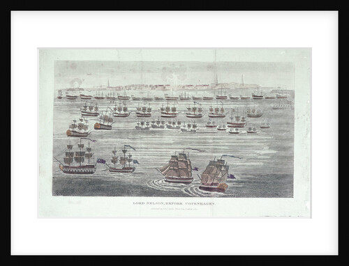 Lord Nelson before Copenhagen by J. & J. Cundee (publishers)