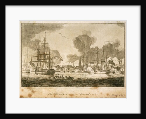 The Bombardment of Copenhagen by Unknown