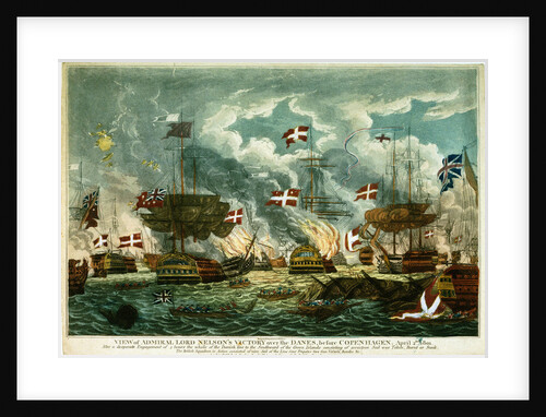 The Battle of Copenhagen, 2 April 1801 by William Elmes