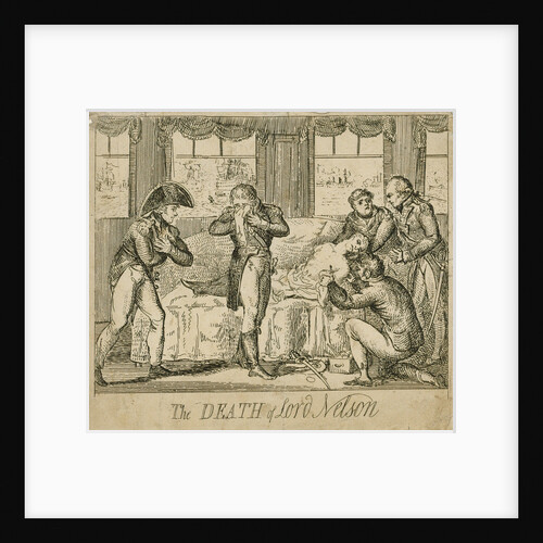 The death of Lord Nelson by unknown
