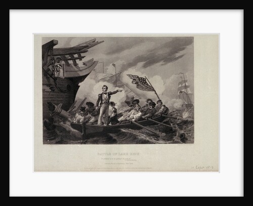 Battle of Lake Erie by George William H. Powell