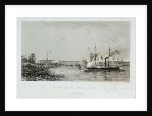 Houchung in the Broadway river by S. Bull