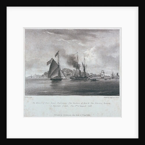 Four views of the visits of the Duchess of Kent &  Princess Victoria to the south west coast of England in August 1835 by P. Gauci