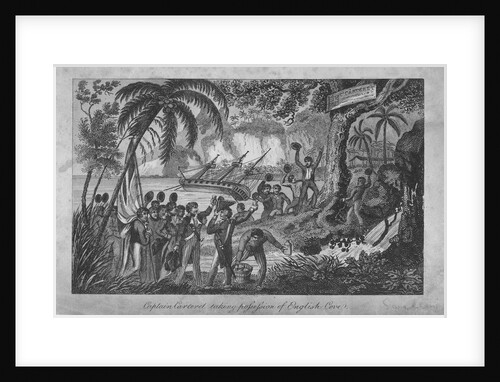 Captain Carteret taking possession of English Cove by unknown