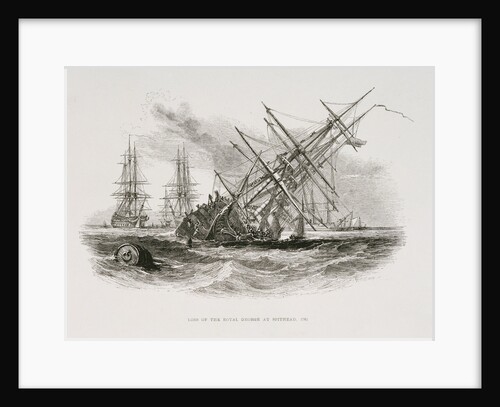 Loss of the HMS 'Royal George' at Spithead, 29 August 1782 by unknown