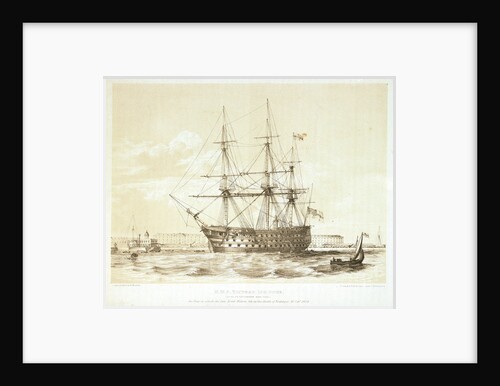 HMS 'Victory' by William Frederick Mitchell