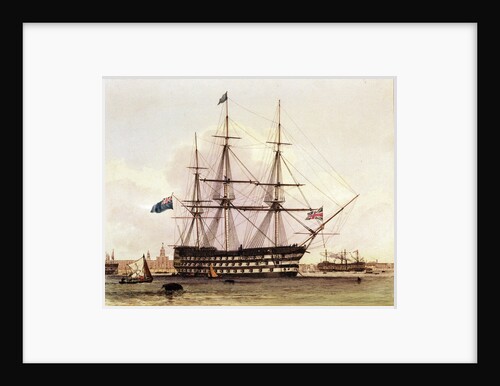 HMS 'Victory' by Edward William Cooke