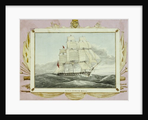 HMS 'Hussar', 46 guns by Unknown