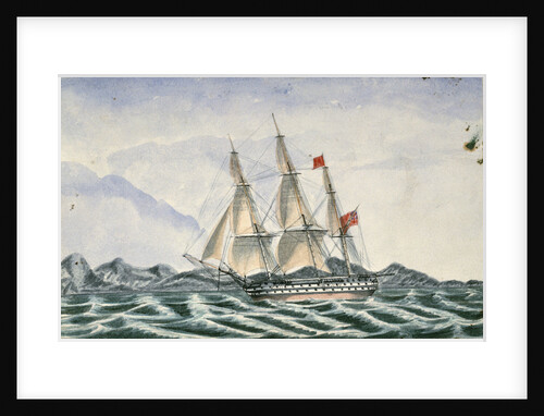 HMS 'Wellesly' by unknown