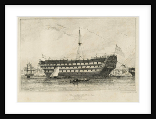 The 'Dreadnought' by Edward William Cooke