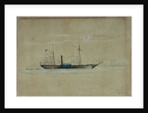 HMS 'Wilberforce', 14 June 1842 by W.H. Webb