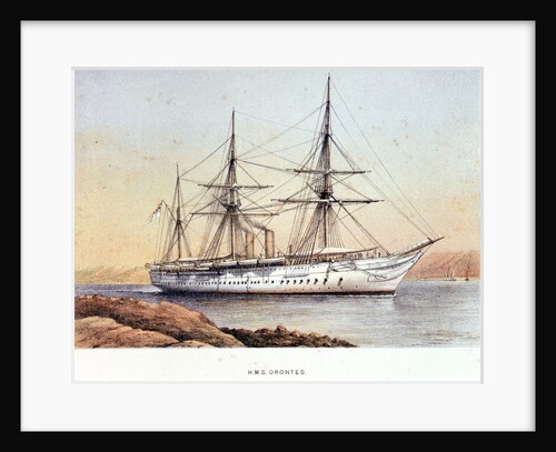 HMS 'Orontes' by unknown