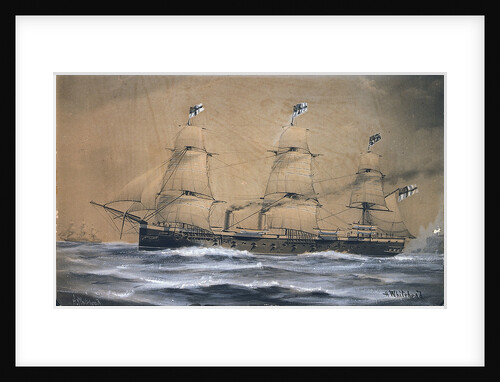HMS 'Bacchante' (1876) by H. Whitehead