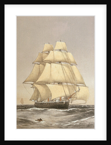 HMS 'Bacchante' (1876) by Griffin & Co