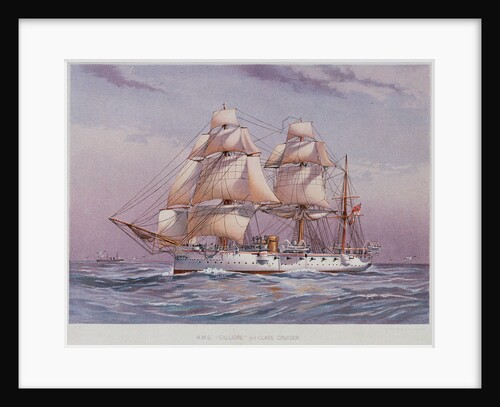 HMS 'Calliope' by J.S. J.S. Virtue & Co Ltd