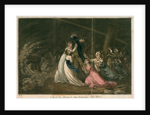 Loss of the East Indiaman 'Halswell' by W. E.