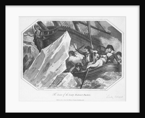 The loss of packet ship 'Lady Hobart' by Richard Corbould