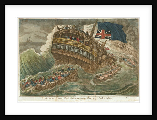 Wreck of the Travers, East-Indiaman, on a Rock near Sunken Island by William Lionel Wyllie