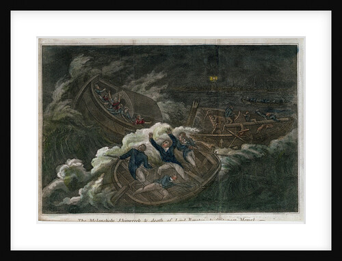 The 'Melancholy' shipwreck & death of Lord Royston by unknown