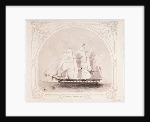 The packet ship 'Cornelius Grinell' by unknown